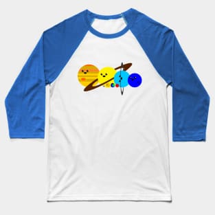 Solar System Baseball T-Shirt